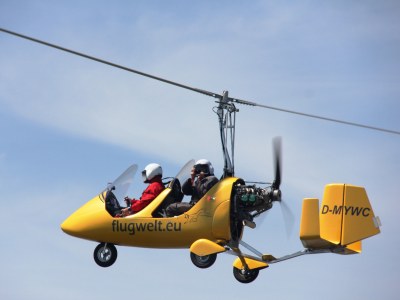Schnupperflug Tragschrauber