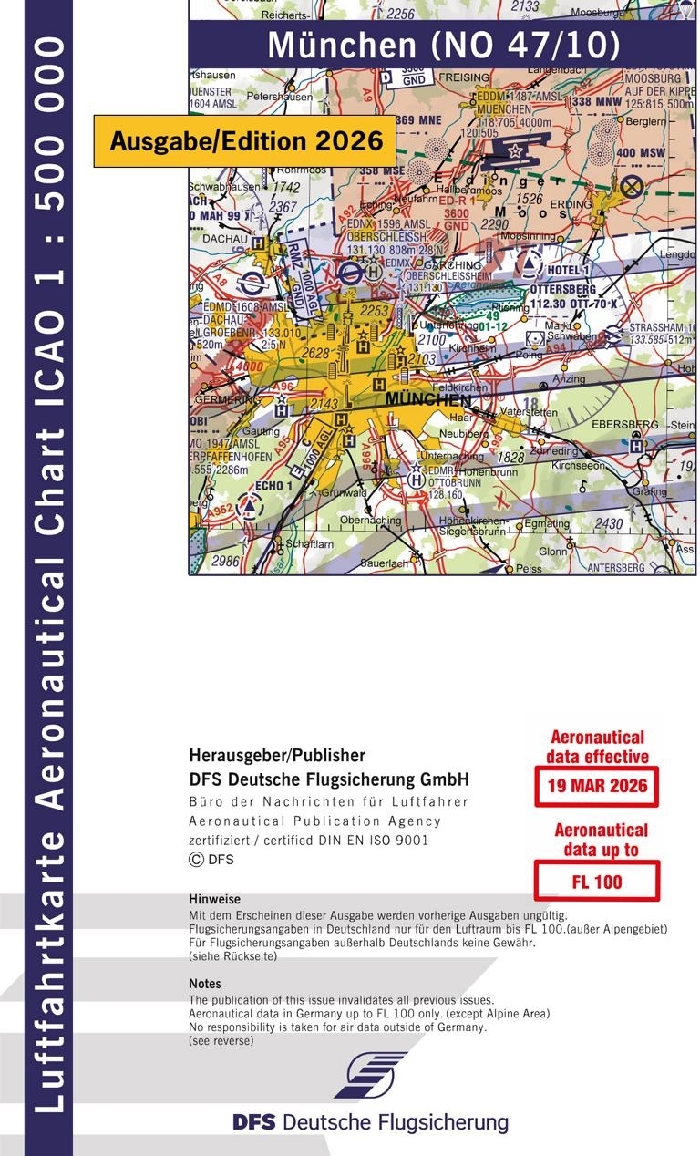 ICAO Karte München 2026