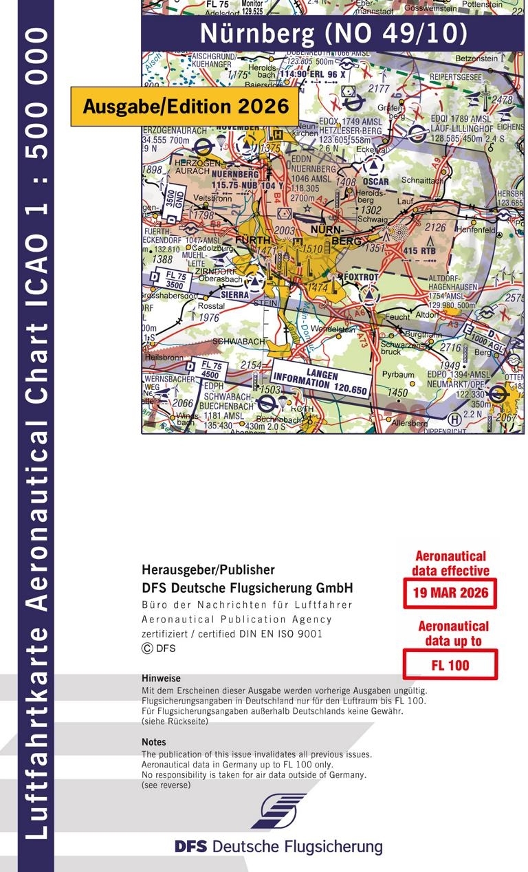 ICAO Karte Nürnberg 2026
