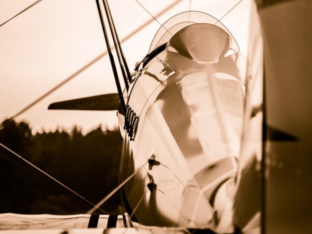 Rundflug Doppeldecker