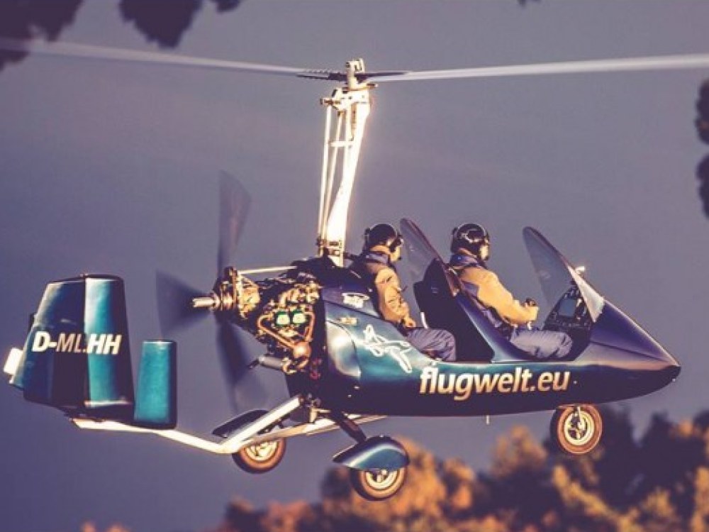 Schnupperflug Tragschrauber