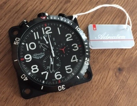 Adriatica Borduhr Chrono, 57mm