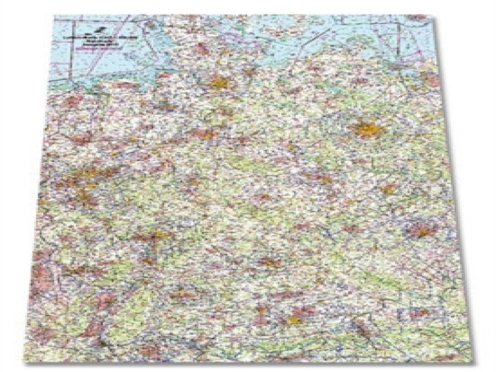 ICAO-Wandkarte Deutschland